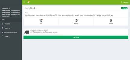 Waste Record System for Waste Bank